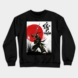 Samurai Warrior Crewneck Sweatshirt